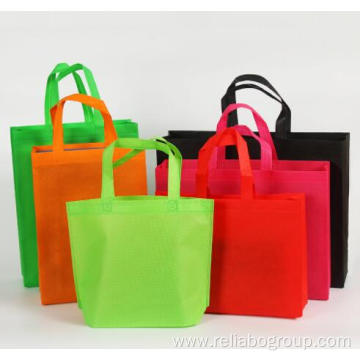 Promotional boutique custom eco laminated tote shopping bag